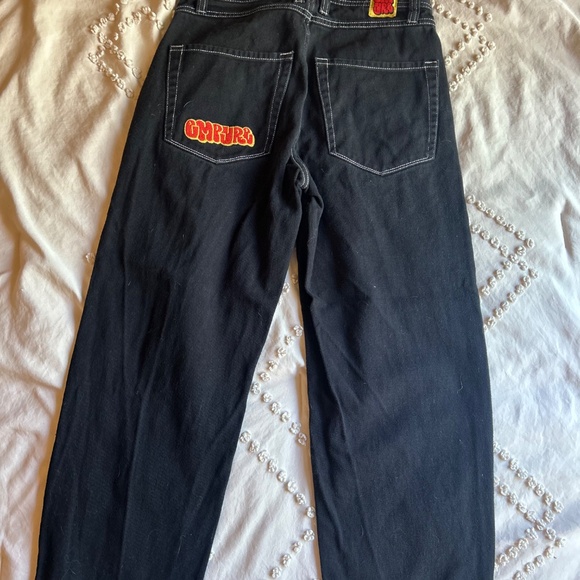 Unisex Black Empyre Jeans - Picture 4 of 4